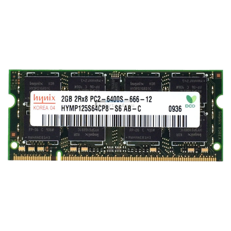 Hynix 2GB RAM SO DIMM DDR2 PC2  6400S 200Pin 800Mhz
